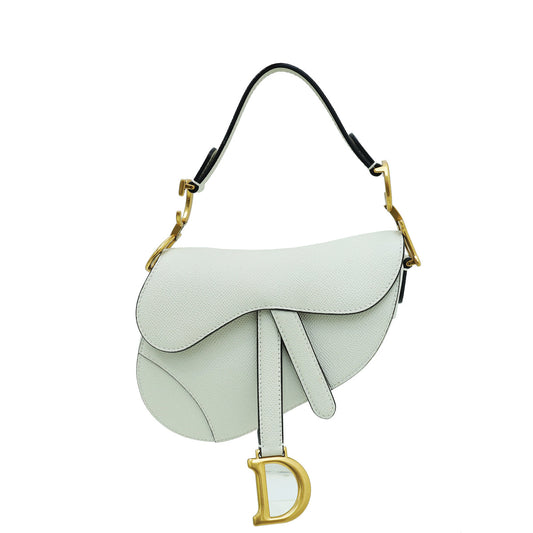 Christian Dior Bicolor Saddle Mini Bag Rovelle Bags