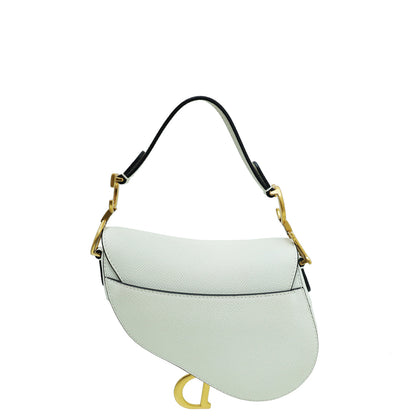 Christian Dior Bicolor Saddle Mini Bag Rovelle Bags