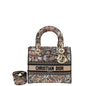 Christian Dior Powder Pink Lady D-Lite Jardin Magique Embroidery Medium Bag Rovelle Bags