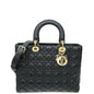 Dior Lady Dior Leather Handbag Style 47 Rovelle Bags