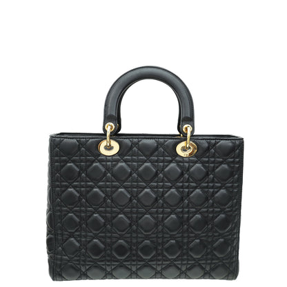 Dior Lady Dior Leather Handbag Style 47 Rovelle Bags