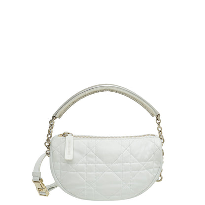 Christian Dior White Vibe Hobo Small Bag Rovelle Bags