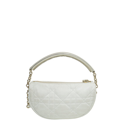 Christian Dior White Vibe Hobo Small Bag Rovelle Bags