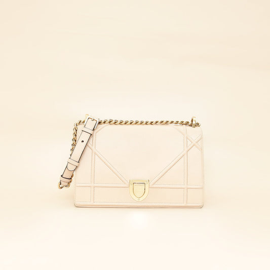 Christian Dior Light Pink Diorama Medium Shoulder Bag Rovelle Bags