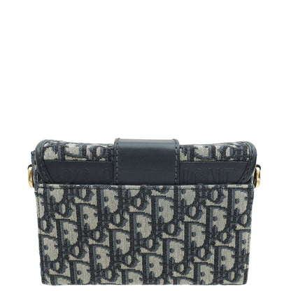 Christian Dior Blue Oblique 30 Montaigne Box Shoulder Bag Rovelle Bags
