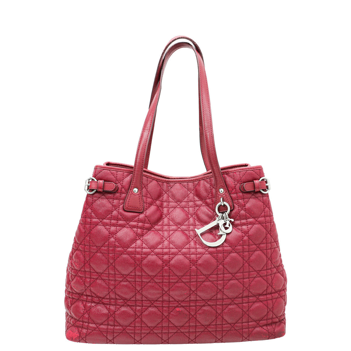 Christian Dior Red Nylon Panarea Tote Bag Rovelle Bags