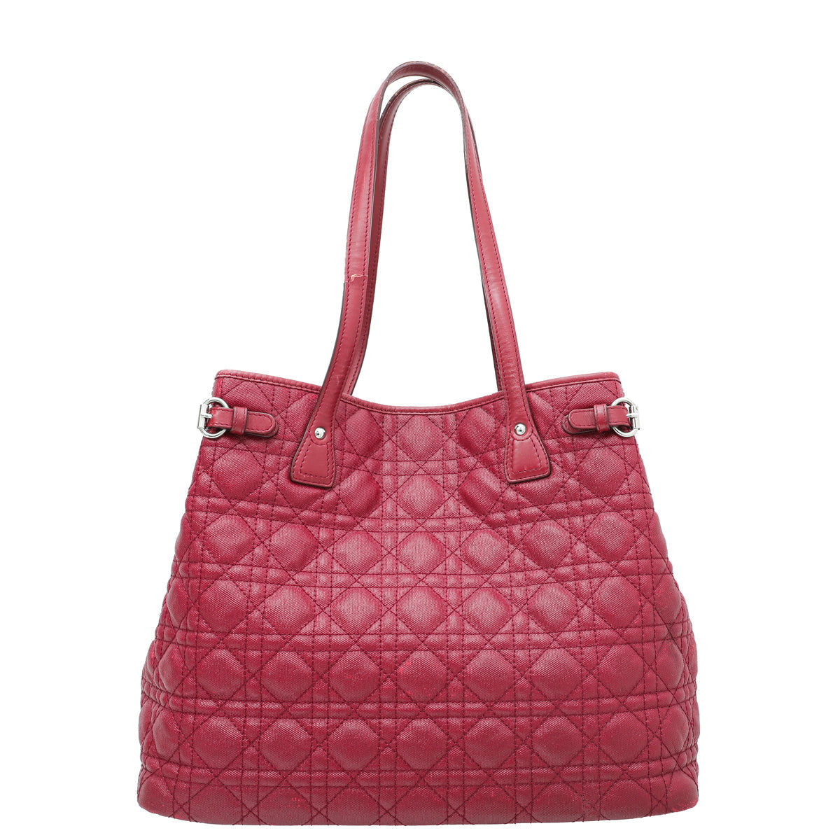 Christian Dior Red Nylon Panarea Tote Bag Rovelle Bags