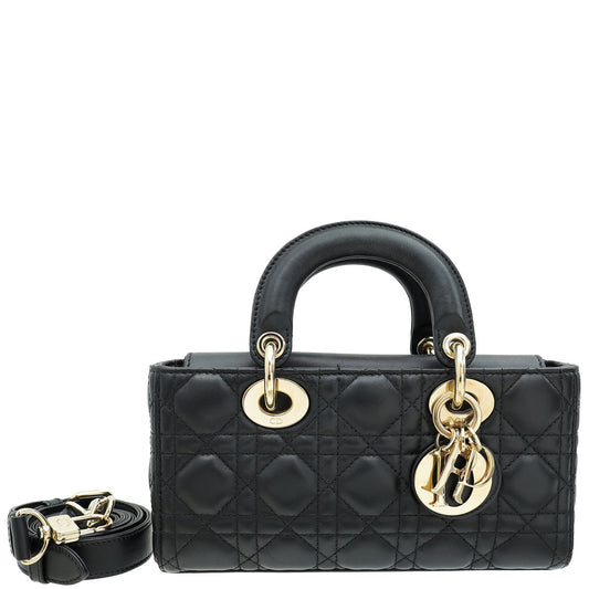 Christian Dior Black Cannage Lady D-Joy Small Bag Rovelle Bags