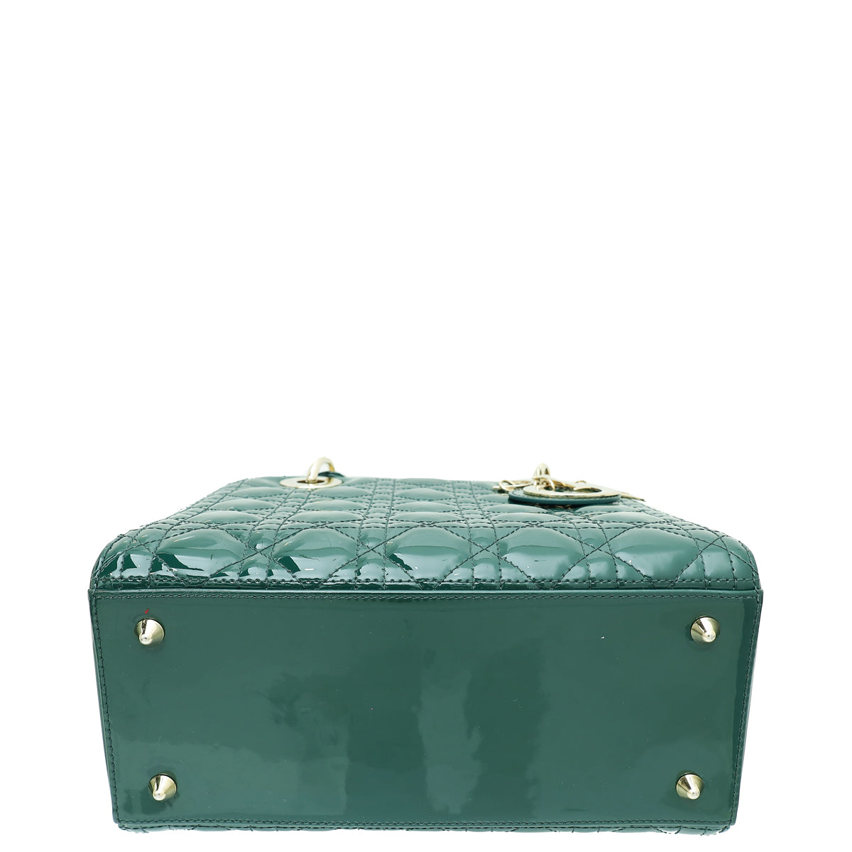 Christian Dior Green Lady Dior Medium Bag Rovelle Bags
