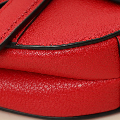 Christian Dior Red Micro Saddle Bag Rovelle Bags