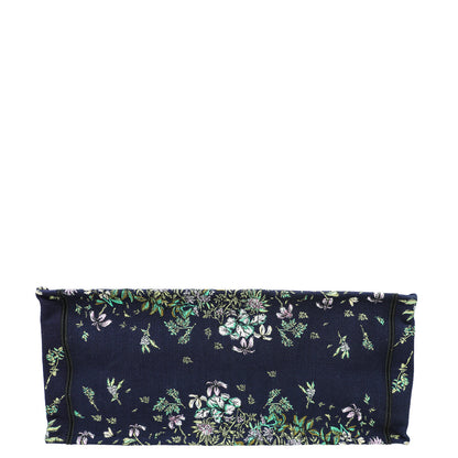 Christian Dior Navy Multicolor Embroidered D-Constellation Book Tote Large Bag Rovelle Bags
