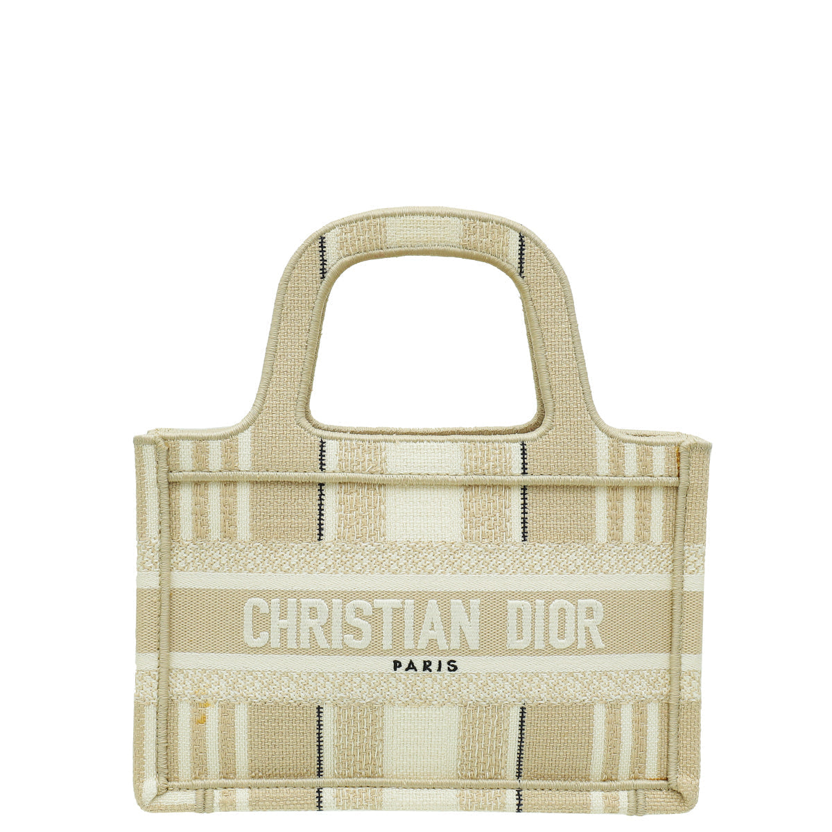 Christian Dior Beige Book Tote Mini Bag Rovelle Bags