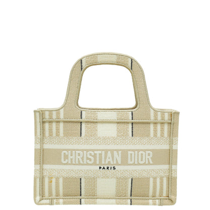 Christian Dior Beige Book Tote Mini Bag Rovelle Bags