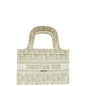 Christian Dior Bicolor Metallic Oblique Book Tote Mini Bag Rovelle Bags