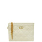 Christian Dior White Caro Every Dior Pouch Rovelle Bags