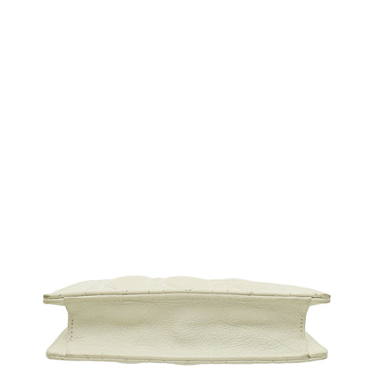 Christian Dior White Caro Every Dior Pouch Rovelle Bags