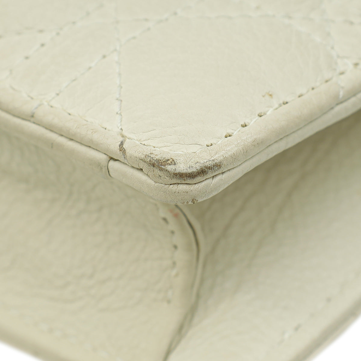 Christian Dior White Caro Every Dior Pouch Rovelle Bags