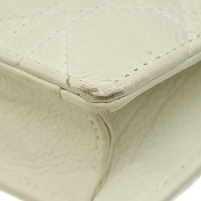 Christian Dior White Caro Every Dior Pouch Rovelle Bags