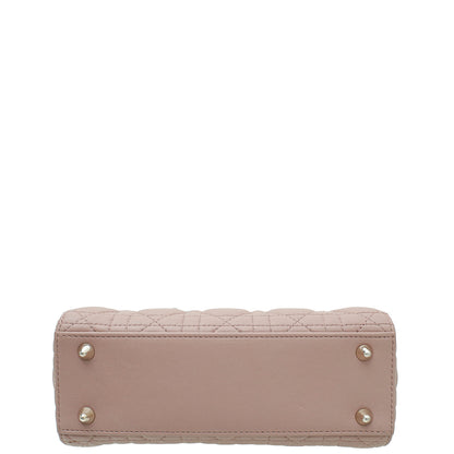Christian Dior Rose De Vents Lady Dior My Abcdior Small Bag Rovelle Bags