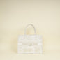 Christian Dior Bicolor Toile De Jouy Book Tote Medium Bag With Mu Initials Rovelle Bags