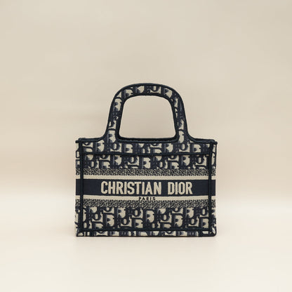 Dior Book Tote Oblique Blue Tote Bag Style 10 Rovelle Bags