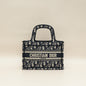 Dior Book Tote Oblique Blue Tote Bag Style 10 Rovelle Bags
