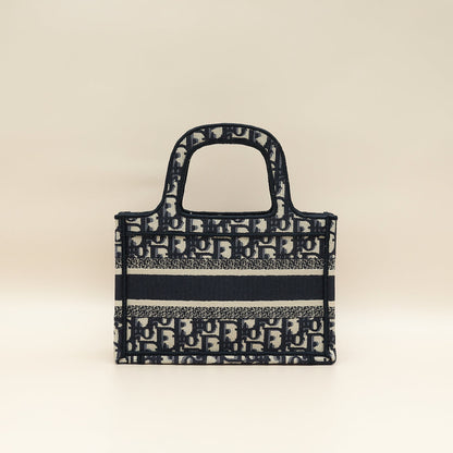 Dior Book Tote Oblique Blue Tote Bag Style 10 Rovelle Bags