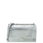 Christian Dior Silver Diorama Micro Cannage Large Bag Rovelle Bags