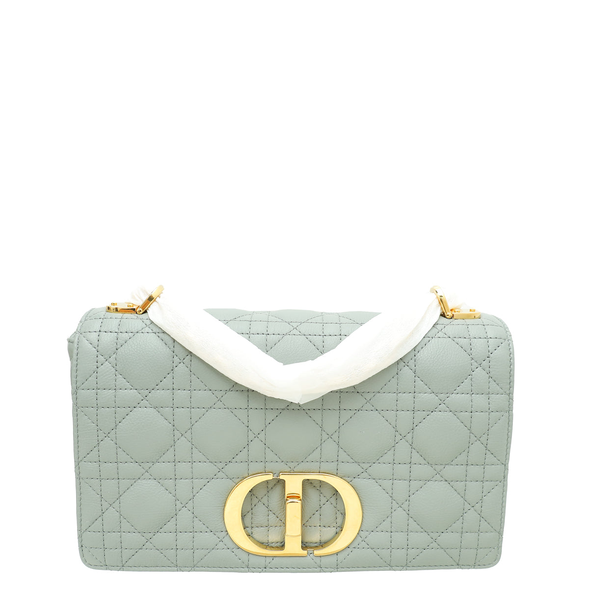 Christian Dior Grey Caro Medium Shoulder Bag Rovelle Bags