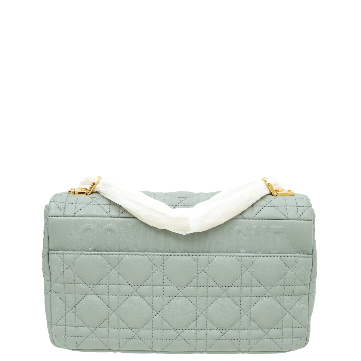 Christian Dior Grey Caro Medium Shoulder Bag Rovelle Bags