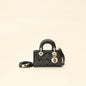 Christian Dior Black Lady D-Joy Micro Bag Rovelle Bags
