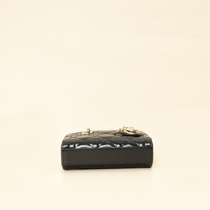 Christian Dior Black Lady D-Joy Micro Bag Rovelle Bags