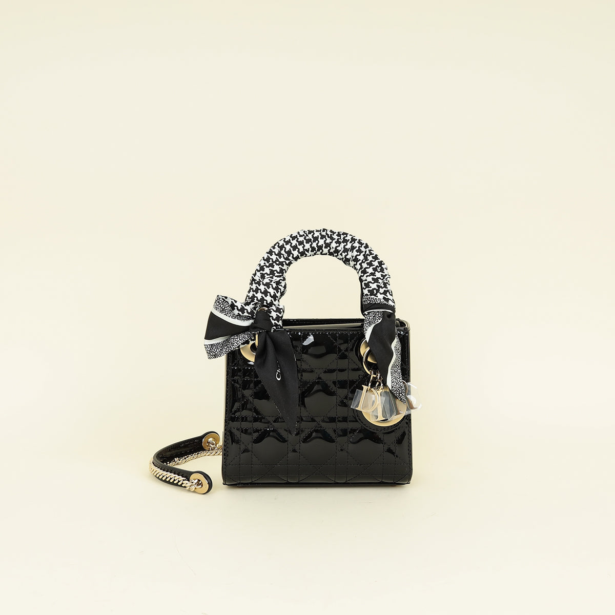 Dior Lady Dior Leather Handbag Style 90 Rovelle Bags