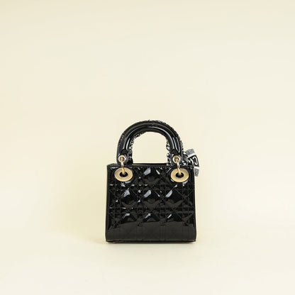 Dior Lady Dior Leather Handbag Style 90 Rovelle Bags