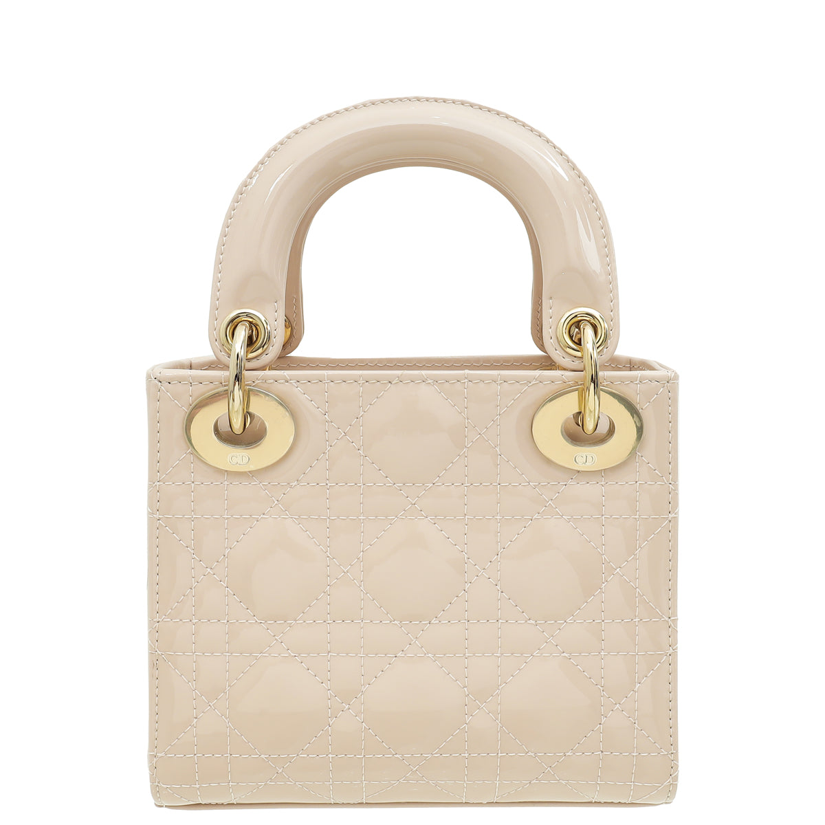 Christian Dior Powder Pink Lady Dior Mini Chain Bag Rovelle Bags