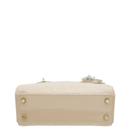 Christian Dior Powder Pink Lady Dior Mini Chain Bag Rovelle Bags