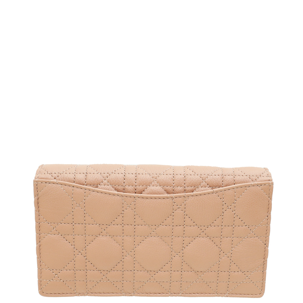 Christian Dior Rose De Vents Caro Pouch With Chain Rovelle Bags