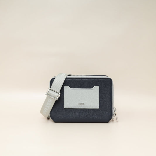 Christian Dior Bicolor Compact Mini Messenger Bag Rovelle Bags