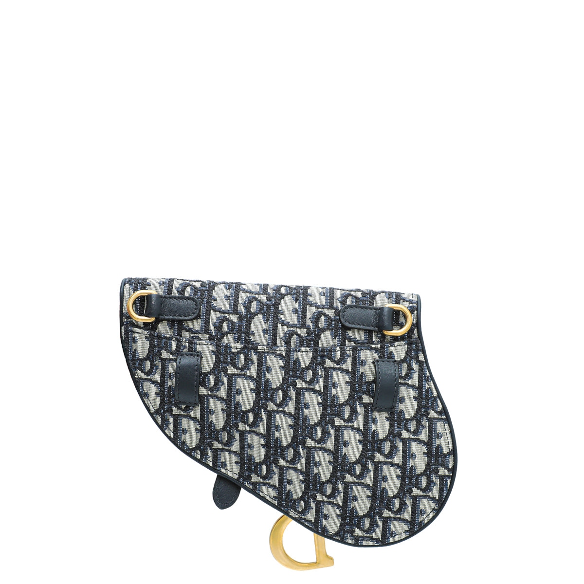 Christian Dior Bicolor Oblique Saddle Belt Bag Rovelle Bags