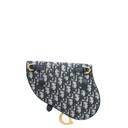 Christian Dior Bicolor Oblique Saddle Belt Bag Rovelle Bags
