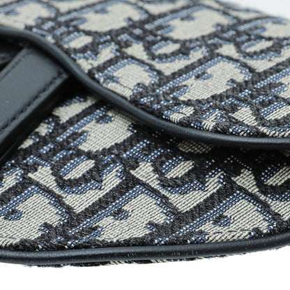 Christian Dior Bicolor Oblique Saddle Belt Bag Rovelle Bags