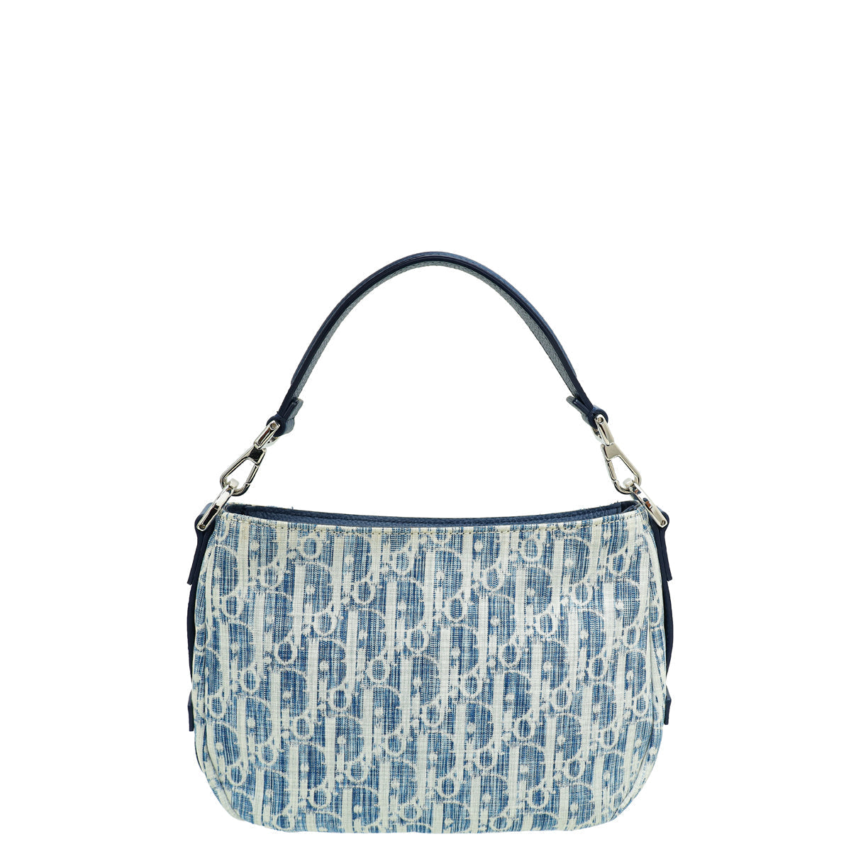 Christian Dior Blue Denim Oblique Soft Saddle Kasuri Mini Bag Rovelle Bags