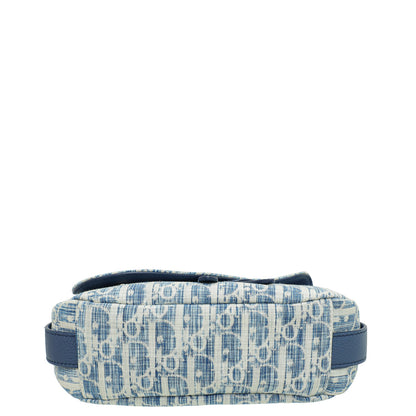 Dior Saddle Oblique Blue Crossbody Style 3 Rovelle Bags