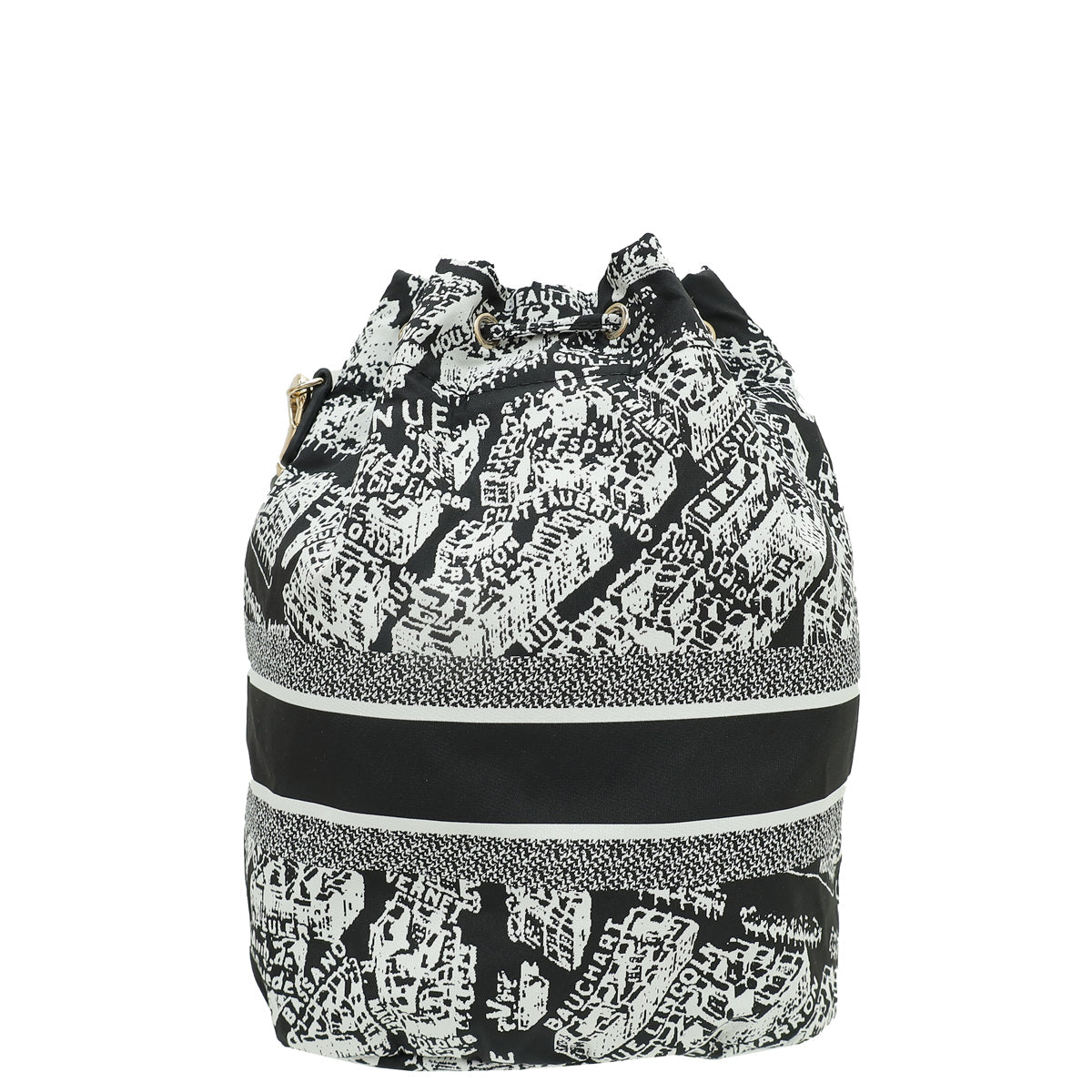 Christian Dior Bicolor Plan De Paris Motif Diortravel Pouch Rovelle Bags