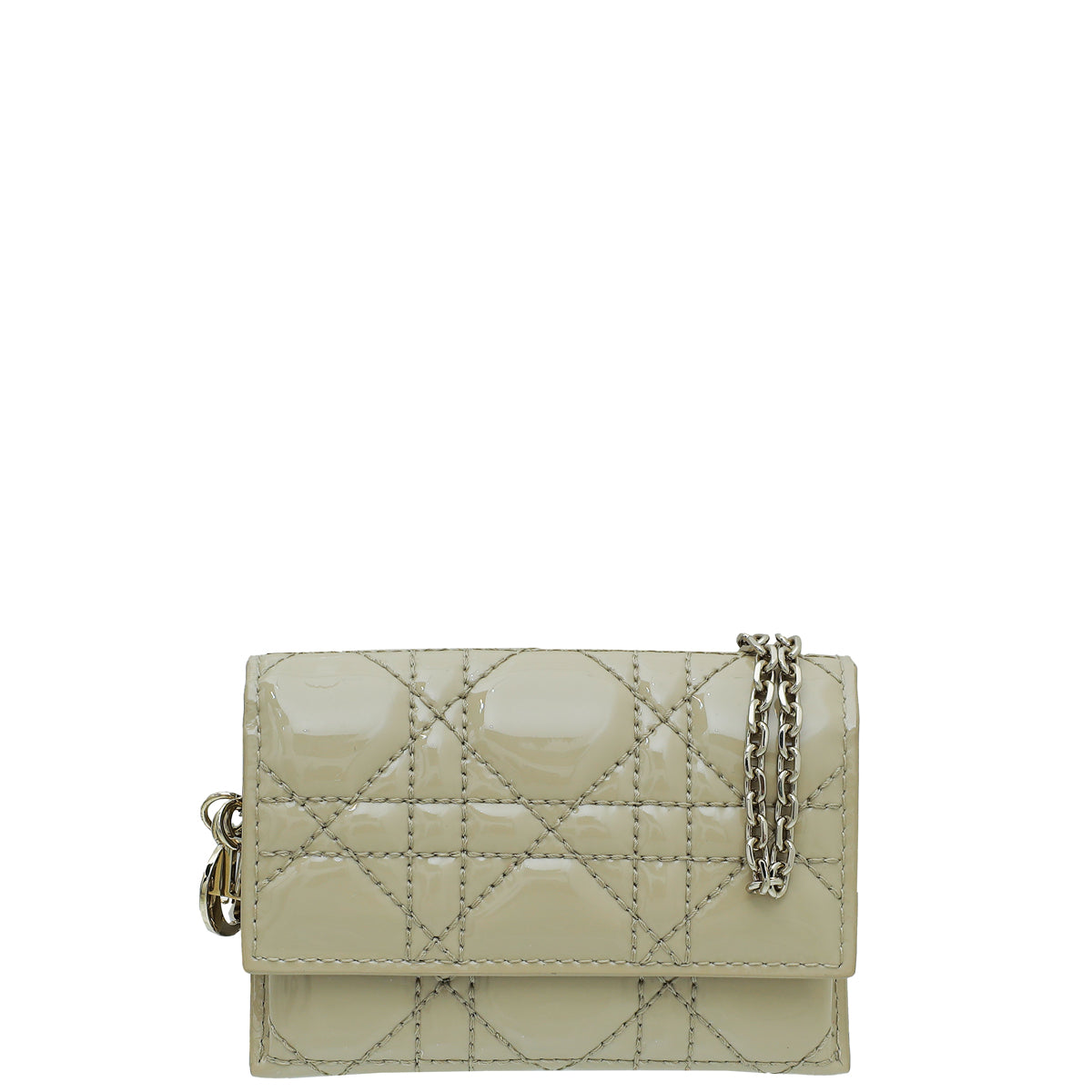Christian Dior Sand Lady Dior Nano Chain Belt Pouch Rovelle Bags