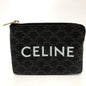 CELINE Coin case 10C662CA2 PVC / Leather Brown Triomphe Women(Unisex)