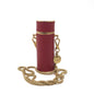 Prada Accessory Case Saffiano Leather Red Lip Case Women Rovelle Bags