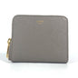 CELINE Folded wallet 10L203BEL.10BL leather gray Compact wallet Small Zip Wallet Essential Women