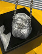 Chanel 23Ss Mini Metallic Quilted Bucket Bag Rovelle Bags