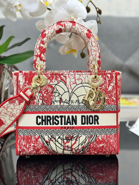 Christian Dior Medium Lady D Lite Bag